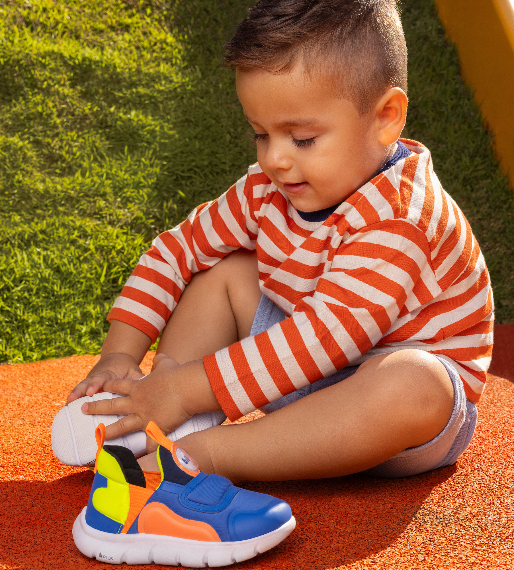 Calçado infantil Bibi com palmilha Fisioflex destacando conforto, flexibilidade e tecnologia para o desenvolvimento saudável dos pezinhos
